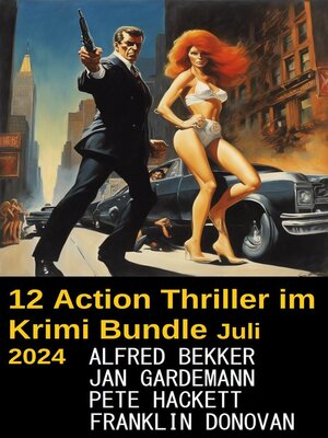 cover image of 12 Action Thriller im Krimi Bundle Juli 2024